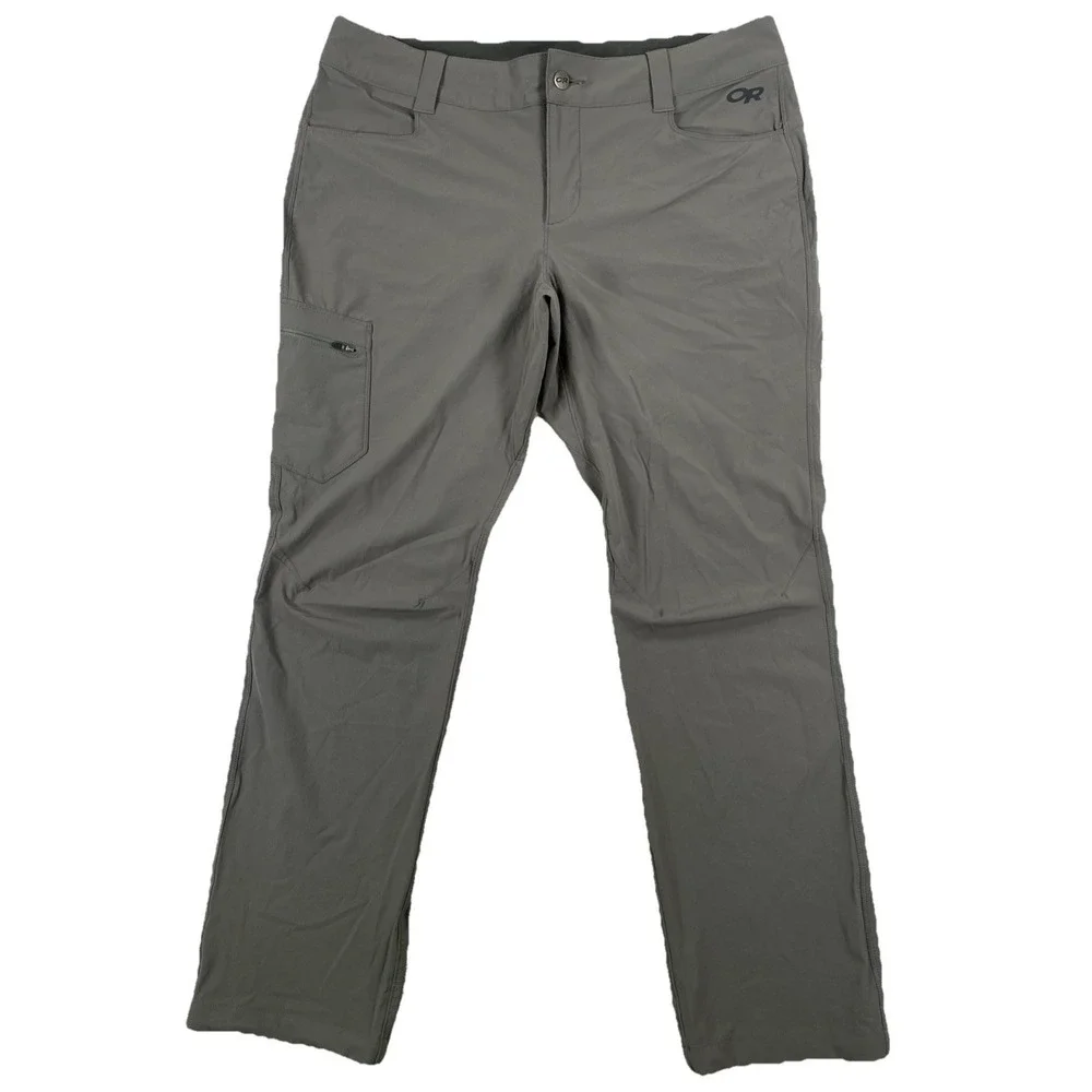 Outdoor Research Ferrosi Pants Women's Size 12 Regular Gray Hiking - Picture 1 of 8